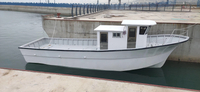 Коммерческая кабина из стекловолокна длиной 12,3 м, морская лодка для рыбалки