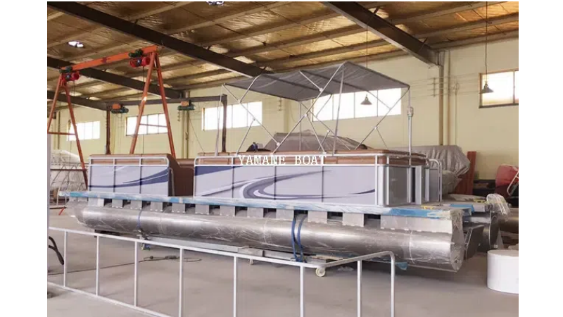 Алюминиевая понтонная лодка