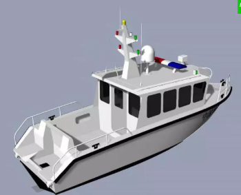 Алюминиевая понтонная лодка