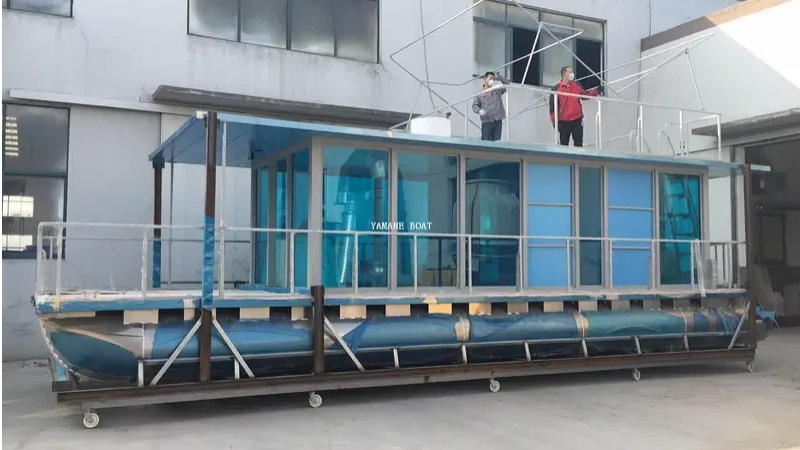 Алюминиевая понтонная лодка