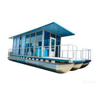 11-метровая понтонная лодка со стеклянным домом Yamane Ryu Yacht Factory
