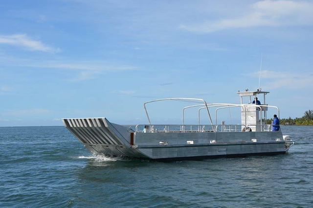 алюминиевый десантный корабль-для-транспортных-грузовых-транспортных средств-человек-и-работа