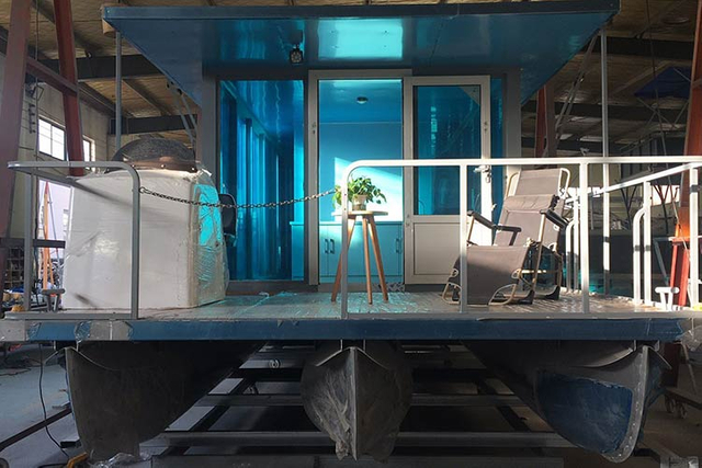 алюминиевый дом-понтон-лодка-для-путешествия-аренда-жили-на-воде