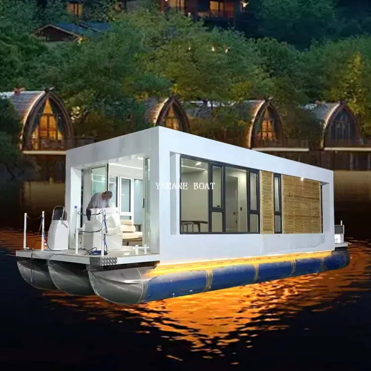 Алюминиевая понтонная лодка