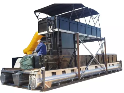 Алюминиевая понтонная лодка